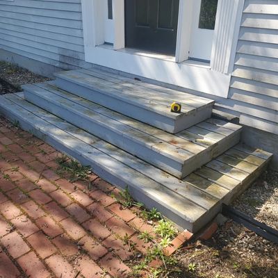 Deck & porch project — 3 of 9