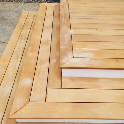 Deck & porch project — 7 of 9